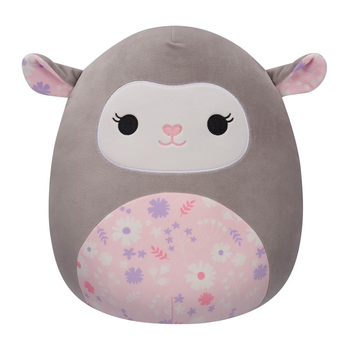 Мягкая игрушка Squishmallows Серый ягненок 30 см (25898159)