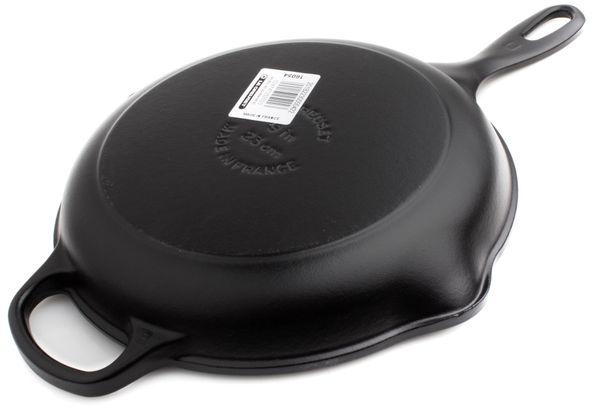 Сковорідка Le Creuset Satin D 20 см матеріал чавун Black (20182200000422) - фото 4