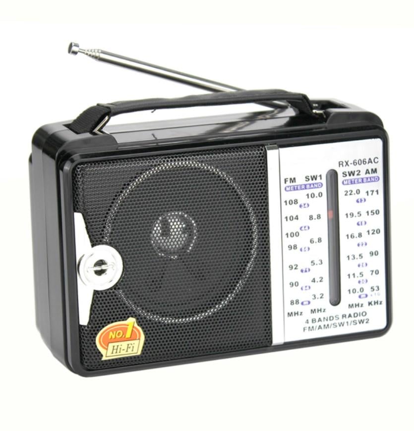 Радиоприемник переносной Golon RX-606 от сети 220 В/батареек (24386377) - фото 2