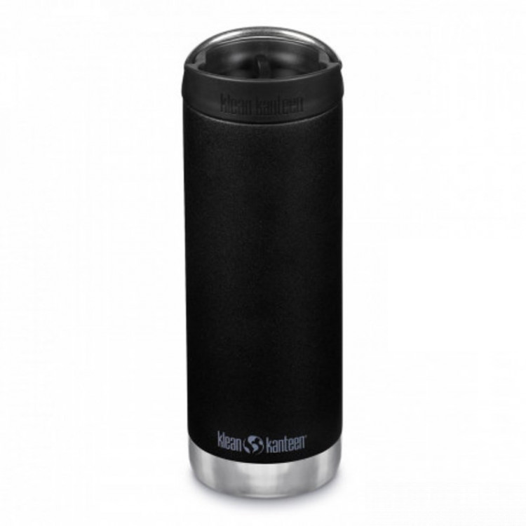 Термокружка Klean Kanteen TKWide Cafe Cap 473 мл New Black (1017-1008313)