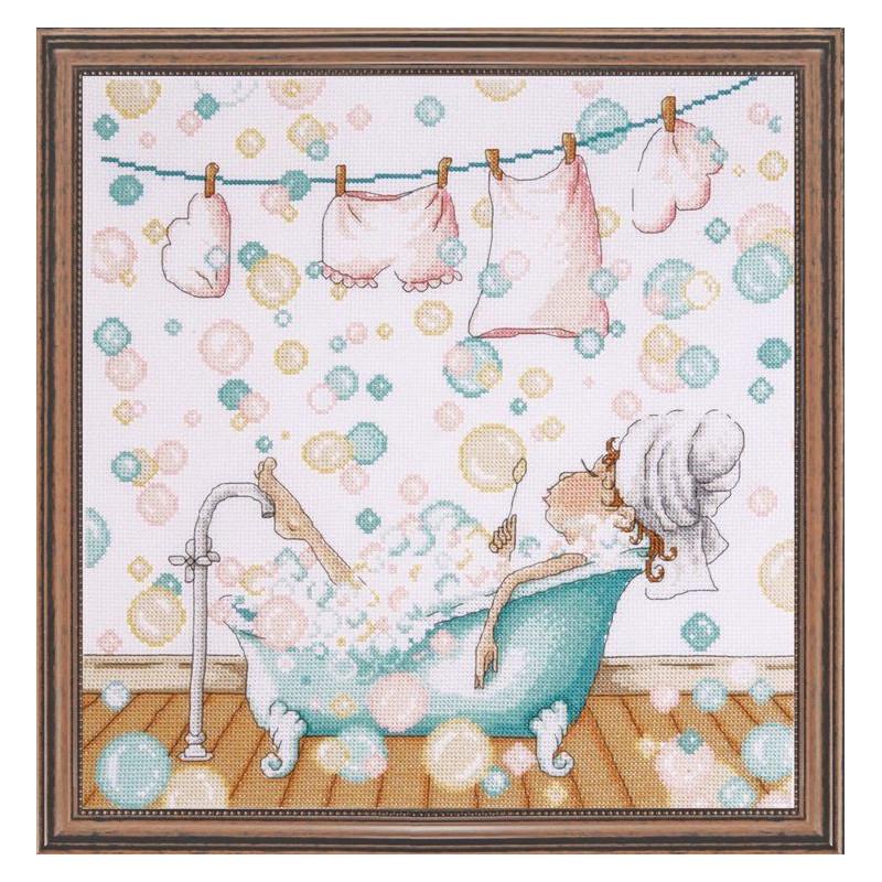 Набор для вышивания крестиком Design Works 2802 Blowing Bubbles (17998)
