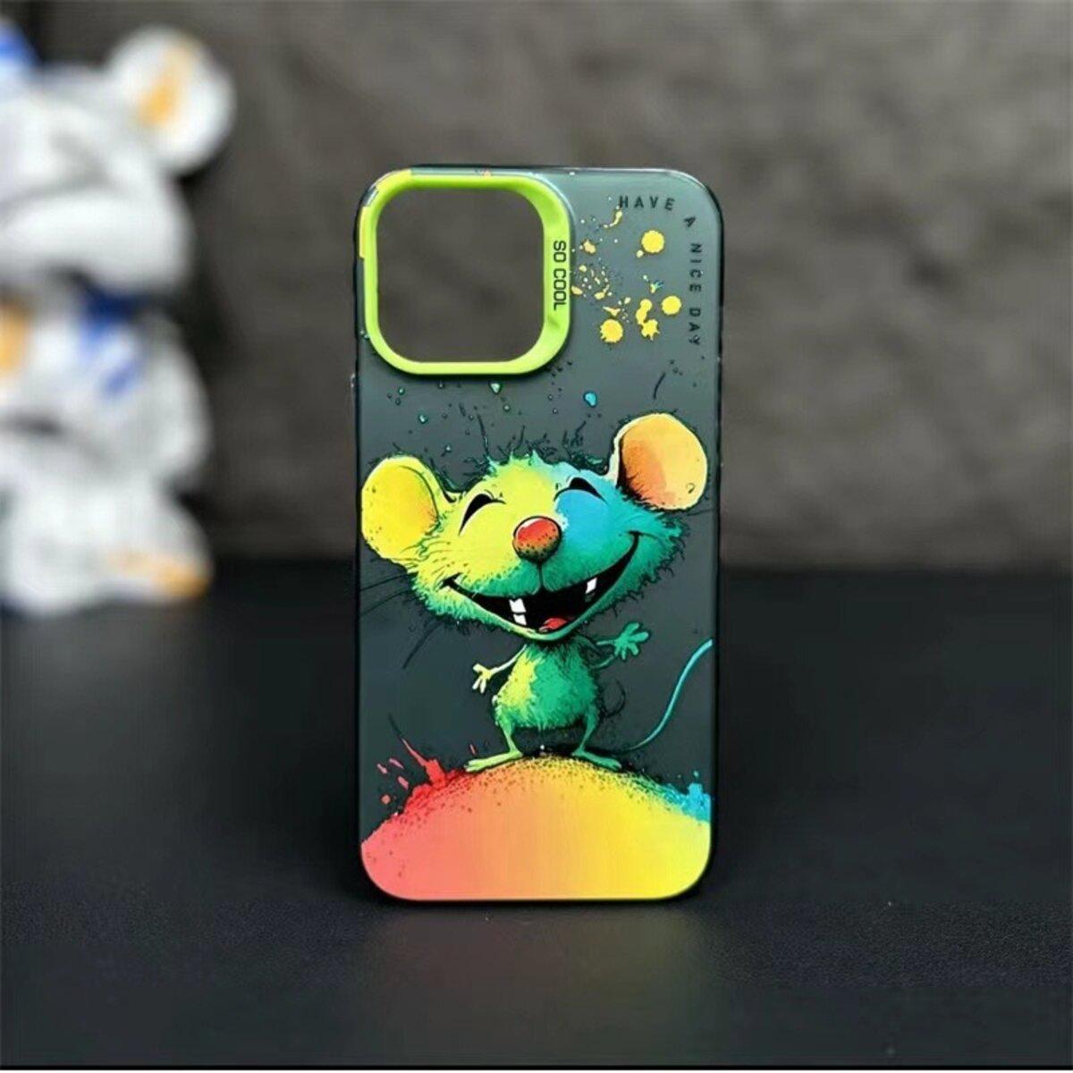 Протиударний чохол для Apple iPhone 13 Pro So Cool Print / Mouse