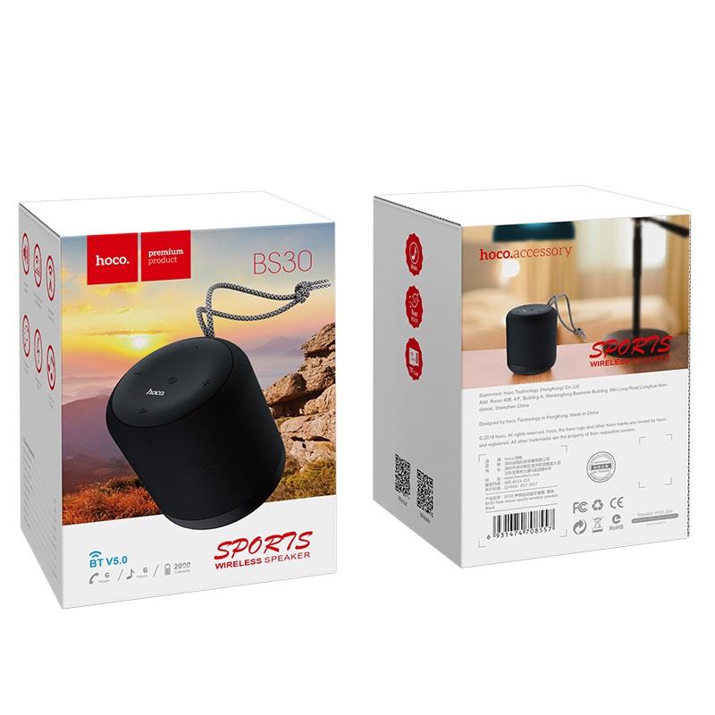 Bluetooth Колонка Hoco BS30 Черный - фото 4