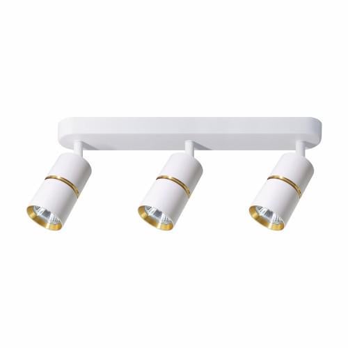 Светильник накладной поворотный Ardero ML312-3 BAMBOO GU10 Белый/Золотой (8085) - фото 2 Светильник накладной поворотный Ardero ML312-3 BAMBOO GU10 Белый/Золотой (8085) - фото 2