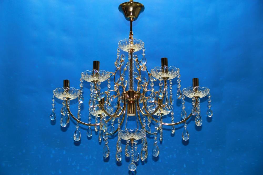 Люстра свеча Ray L2035/6/1 FGD/WT (IR006510)