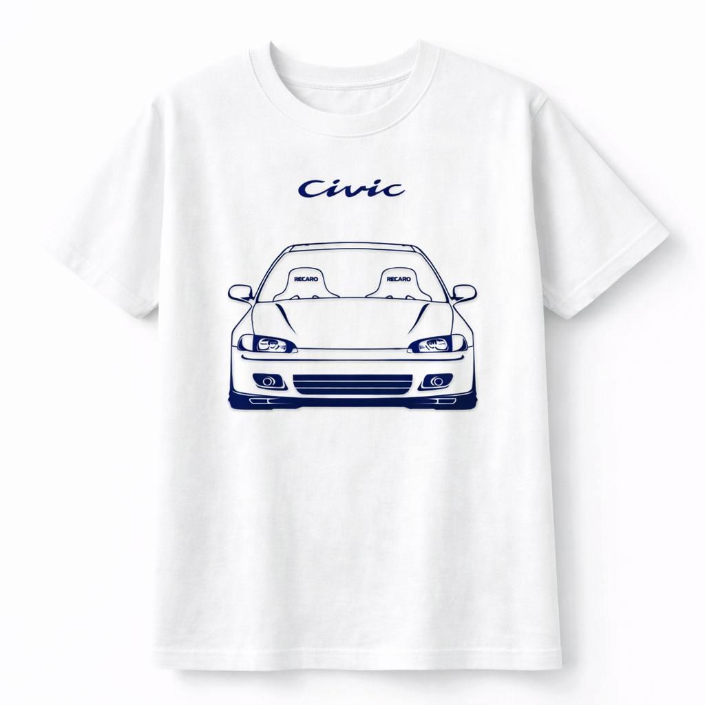 Футболка Honda Civic EG JDM XXL Білий