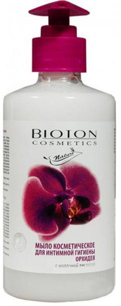 Мыло для интимной гигиены Bioton Cosmetics Nature Орхидея 300 мл (10348) - фото 1