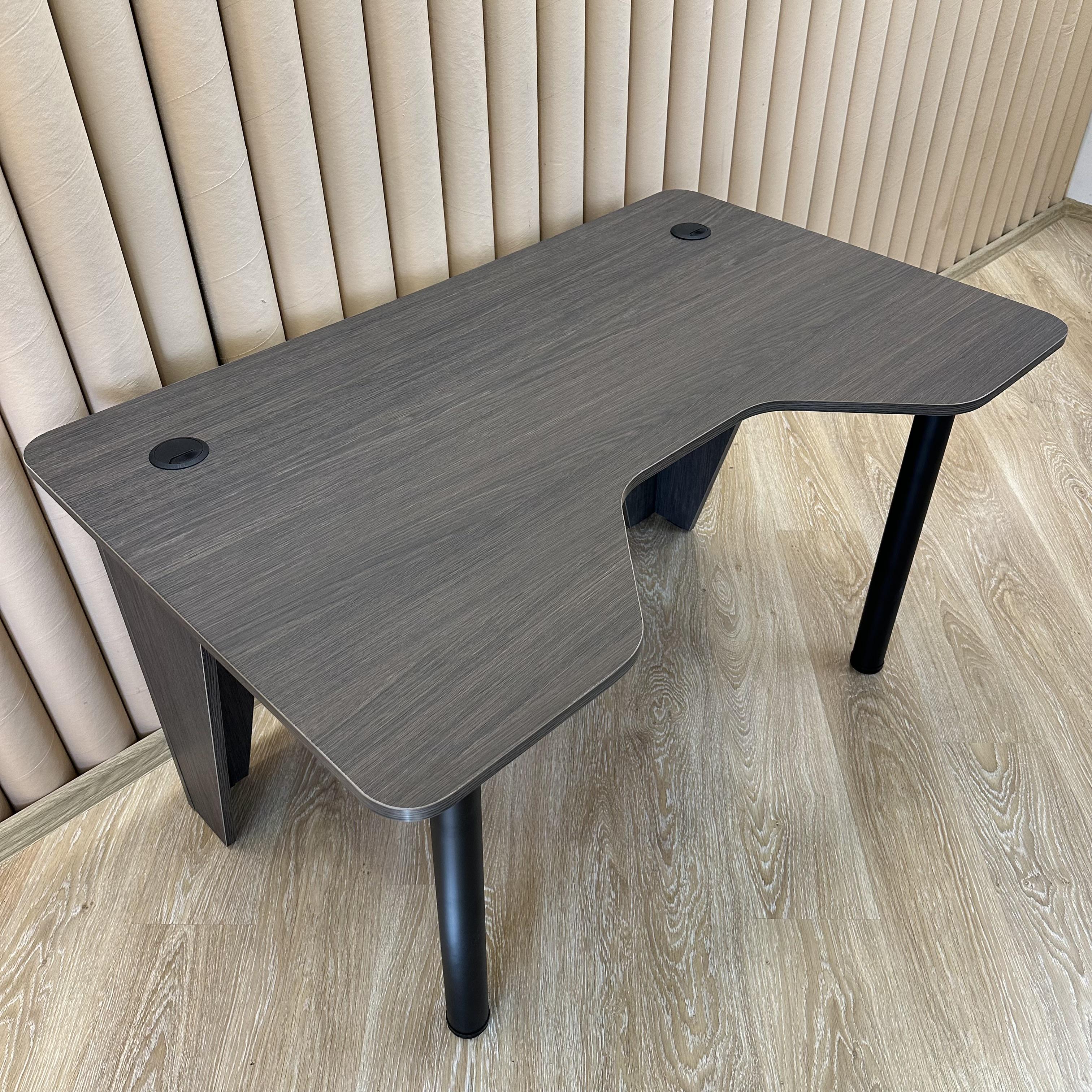 Стол компьютерный геймерский Drom Superellipse ЛДСП 18 мм Коричневый - фото 3 Стол компьютерный геймерский Drom Superellipse ЛДСП 18 мм Коричневый - фото 3