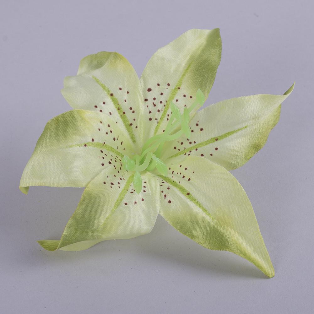 Искусственные цветы Головка лилии Салатовый (2024-6)