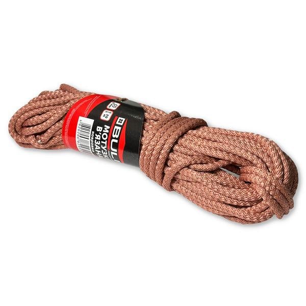 Веревка ковровка Bulid вязаная полипропиленовая 8 мм 20 м (2841439754)