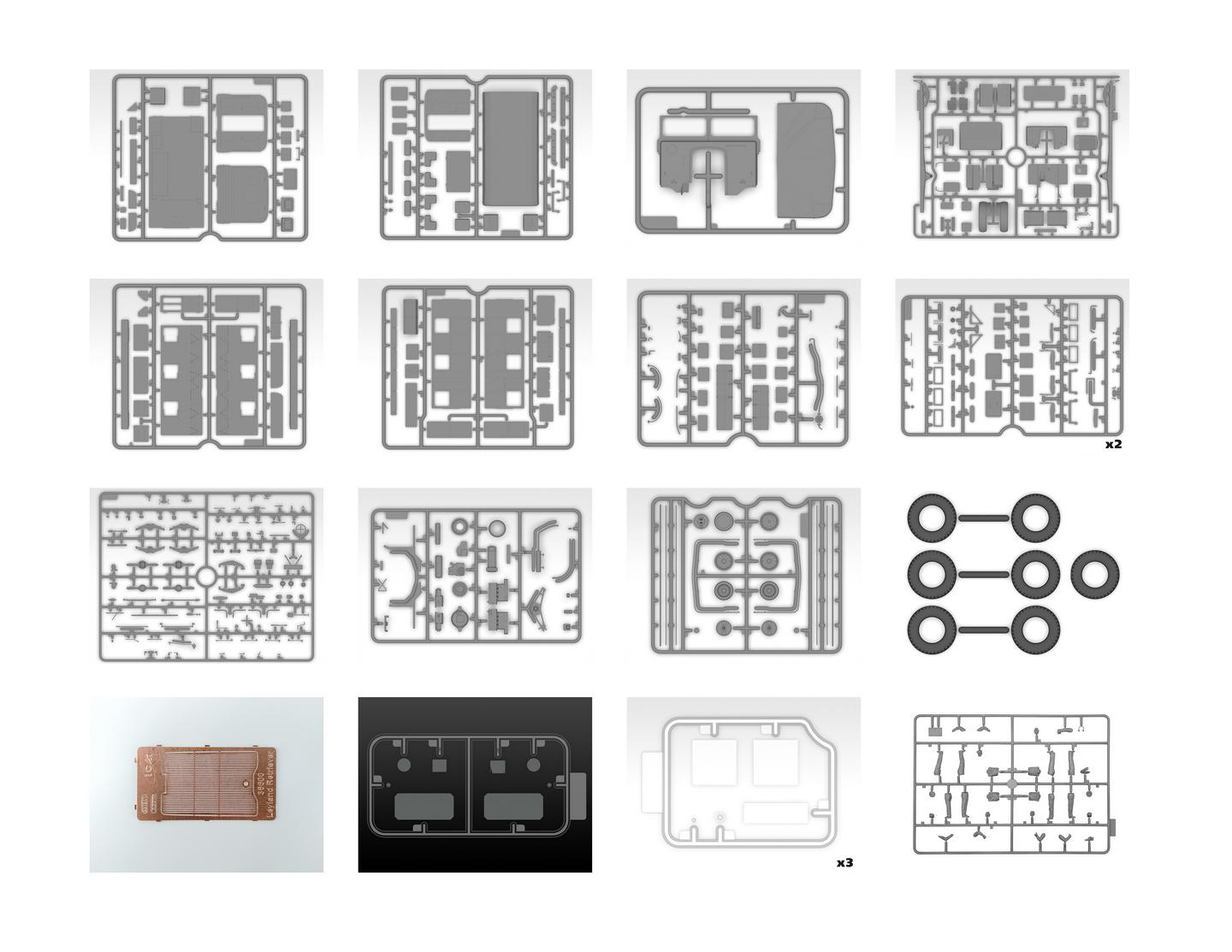 Сборная модель ICM Мобильный офис Монтгомери со штабом (35604) - фото 3 Сборная модель ICM Мобильный офис Монтгомери со штабом (35604) - фото 3