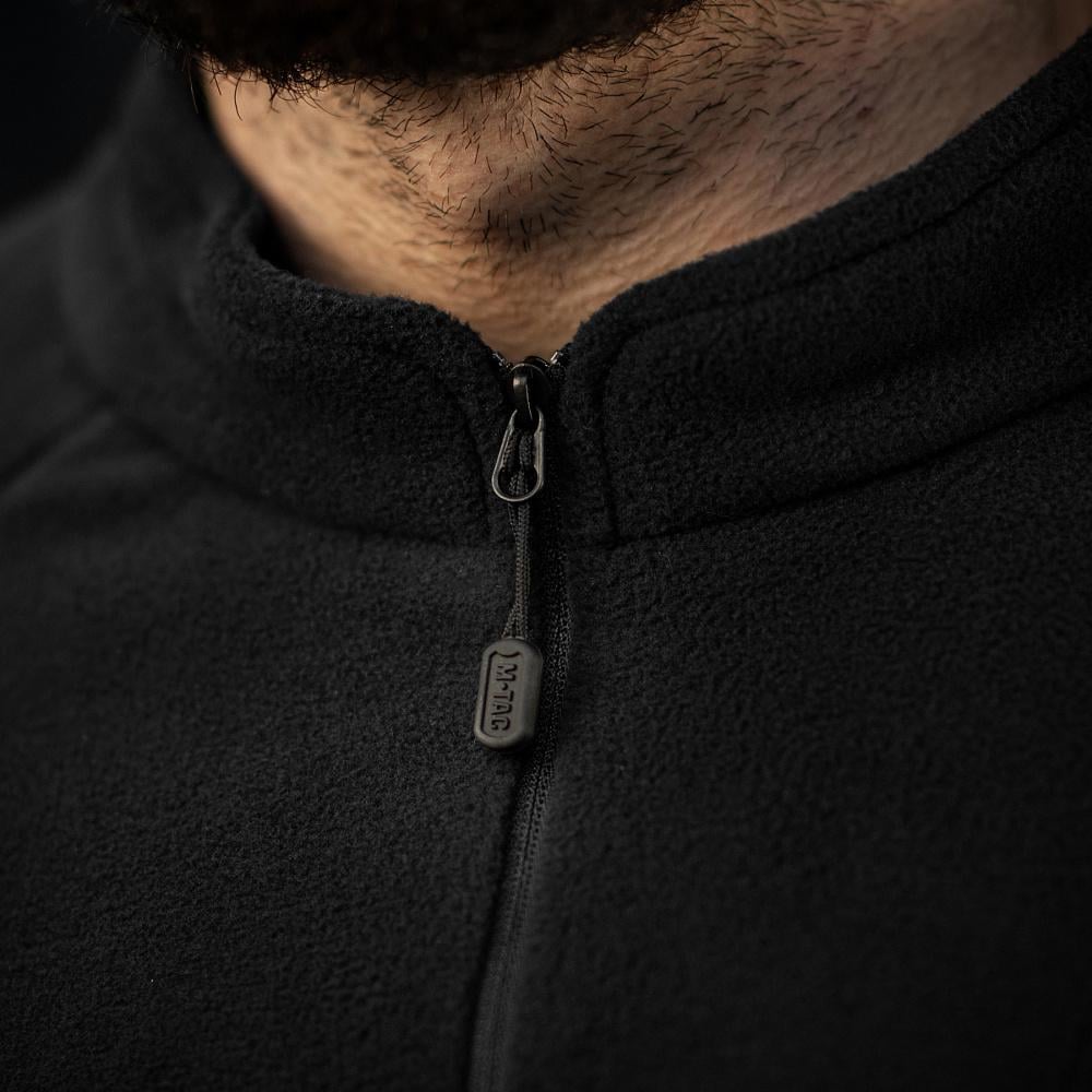 Кофта флісова M-Tac Delta Polartec L Чорний (5916866) - фото 7
