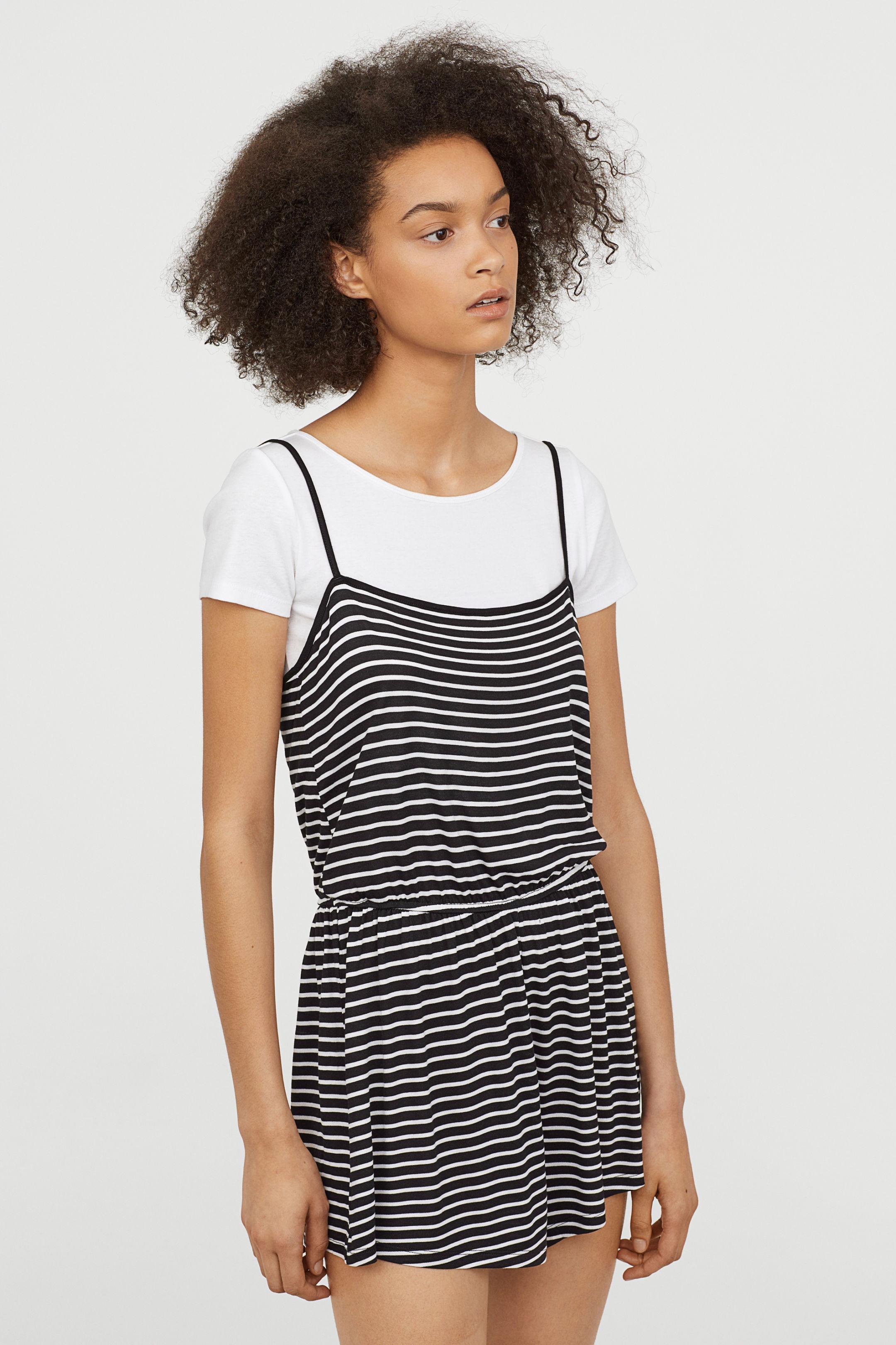 Комбинезон в полоску XS Черно-белый (PS6560177RP4)