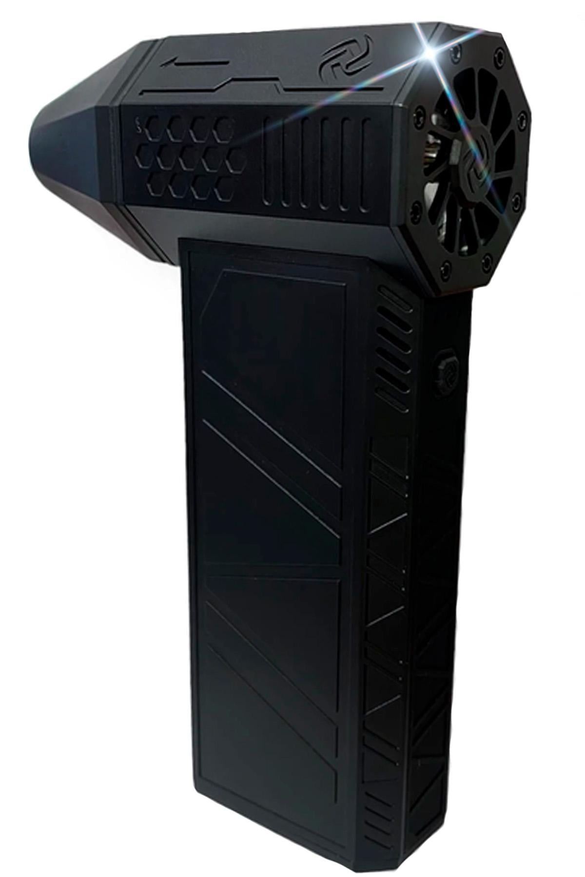 Вентилятор мини-аккумуляторный для уборки пыли 3 режима для выдувания мусора/листья с фонариком (580756753)