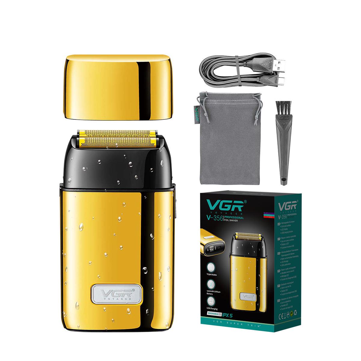 Электробритва шейвер VGR Professional Foil Shaver V-356 Gold