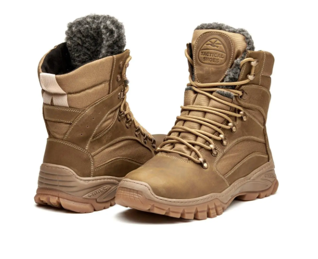 Ботинки мужские зимние на меху р. 38 Койот