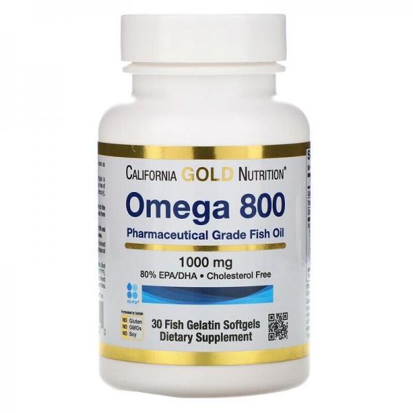 Омега Omega 800 Pharmaceutical Grade Fish Oil 80% EPA/DHA 1000 мг 30 Fish Gelatin softgels Омега Omega 800 Pharmaceutical Grade Fish Oil 80% EPA/DHA 1000 мг 30 Fish Gelatin softgels