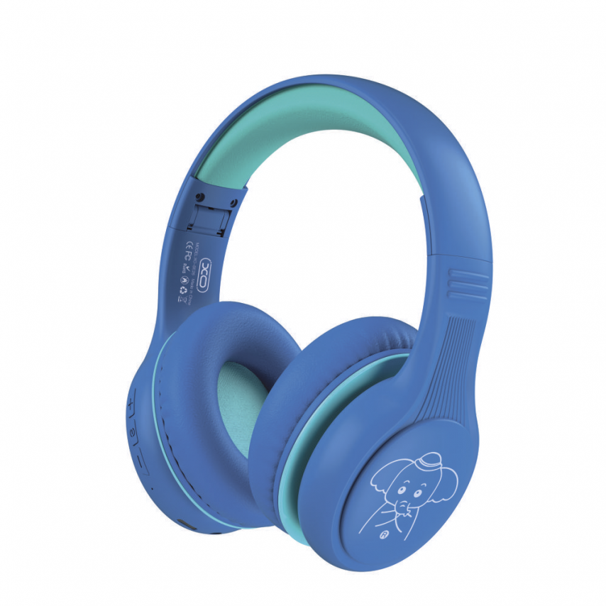 Дитячі навушники Bluetooth XO Blue (BE26)