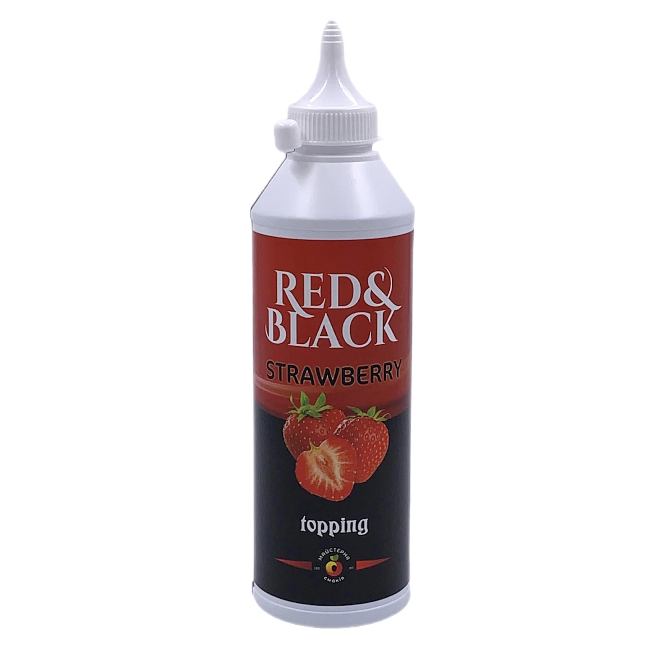 Топінг Red&Black Полуниця ( 9048)