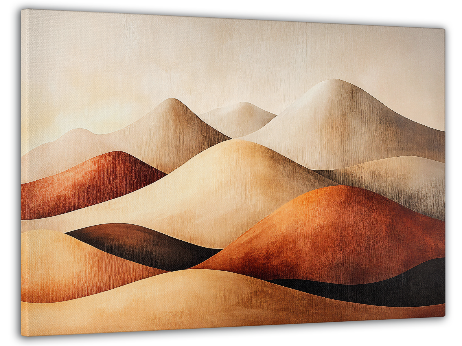 Картина на полотні Mako абстракція пустелі 60x100 см (MK10528)