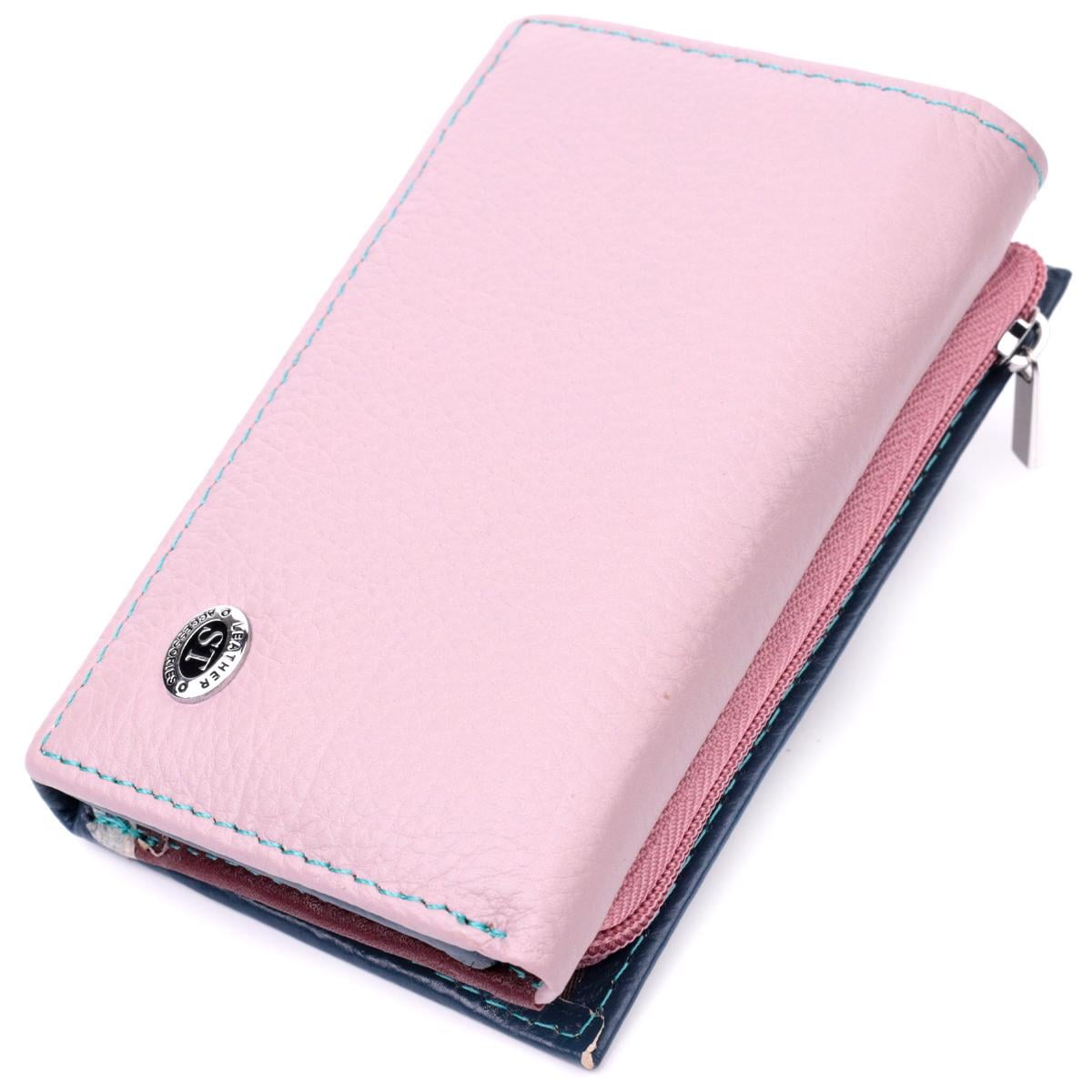 Кошелек женский кожаный ST Leather 19462 Разноцветный