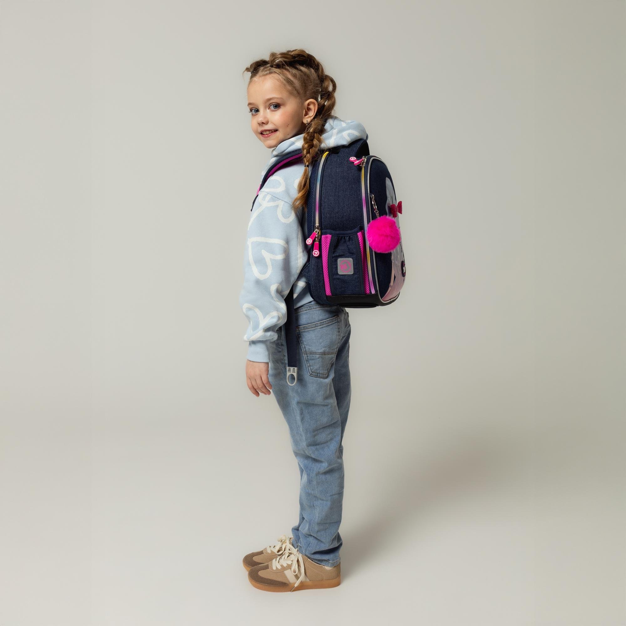 Каркасний рюкзак YES Beautiful Hair H-100 - фото 16 Каркасний рюкзак YES Beautiful Hair H-100 - фото 16