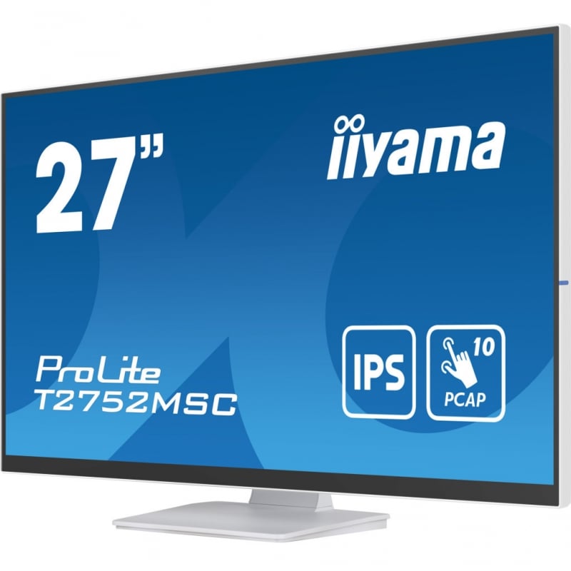 Монитор сенсорный iiyama T2752MSC-W1 IPS 1920x1080 Full HD 27" 2W (26832343) - фото 5 Монитор сенсорный iiyama T2752MSC-W1 IPS 1920x1080 Full HD 27" 2W (26832343) - фото 5