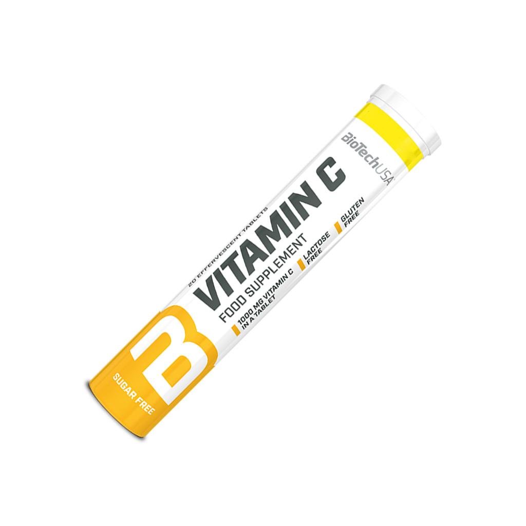 Вітамін С BioTech Vitamin C Effervescent Lemon 20 tabs