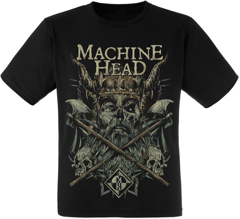 ᐉ Футболка Machine Head viking with axes XXL (14010) • Купить в Киеве,  Украине • Лучшая цена в Эпицентр