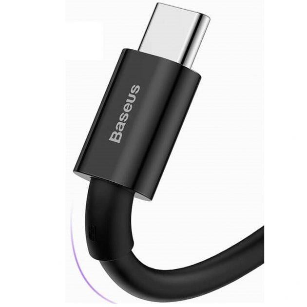 Кабель BASEUS Superior Series USB Type-A to Type-C 2 м 66W Black (CATYS-A01) - фото 9 Кабель BASEUS Superior Series USB Type-A to Type-C 2 м 66W Black (CATYS-A01) - фото 9
