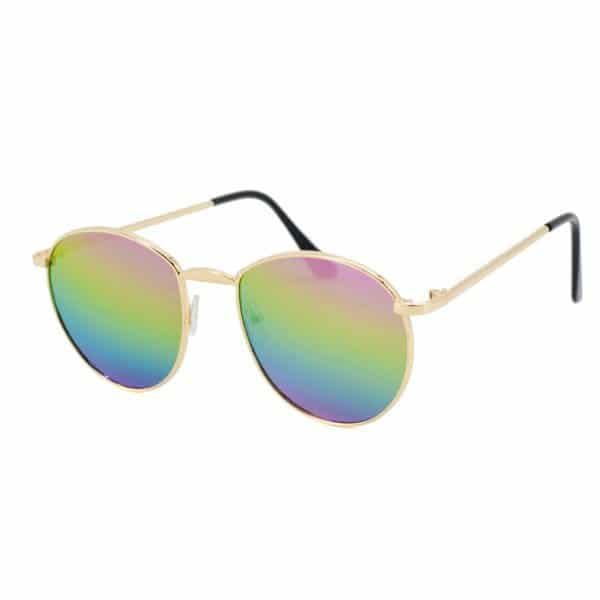Окуляри сонцезахисні круглі Райдужний (А - 118) - фото 2