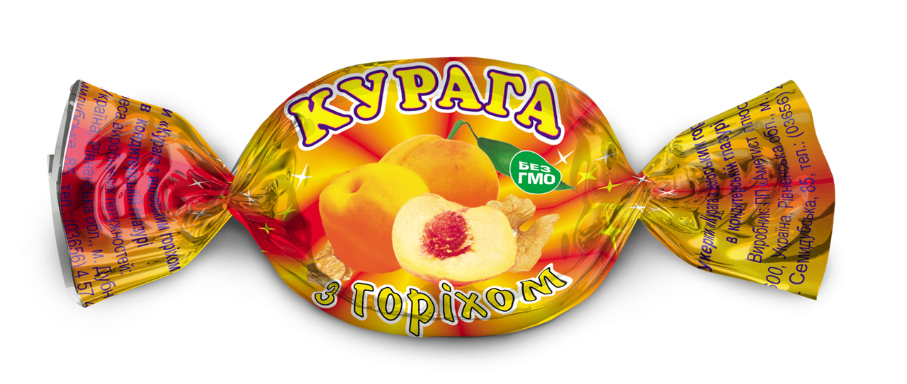 Цукерки Аметист Плюс Курага з горіхом 200 г (213834)