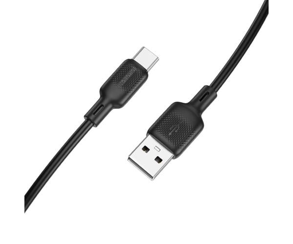 Кабель Data Borofone BX113 Type-С 3A 1 м Black (066941991115431) Кабель Data Borofone BX113 Type-С 3A 1 м Black (066941991115431)