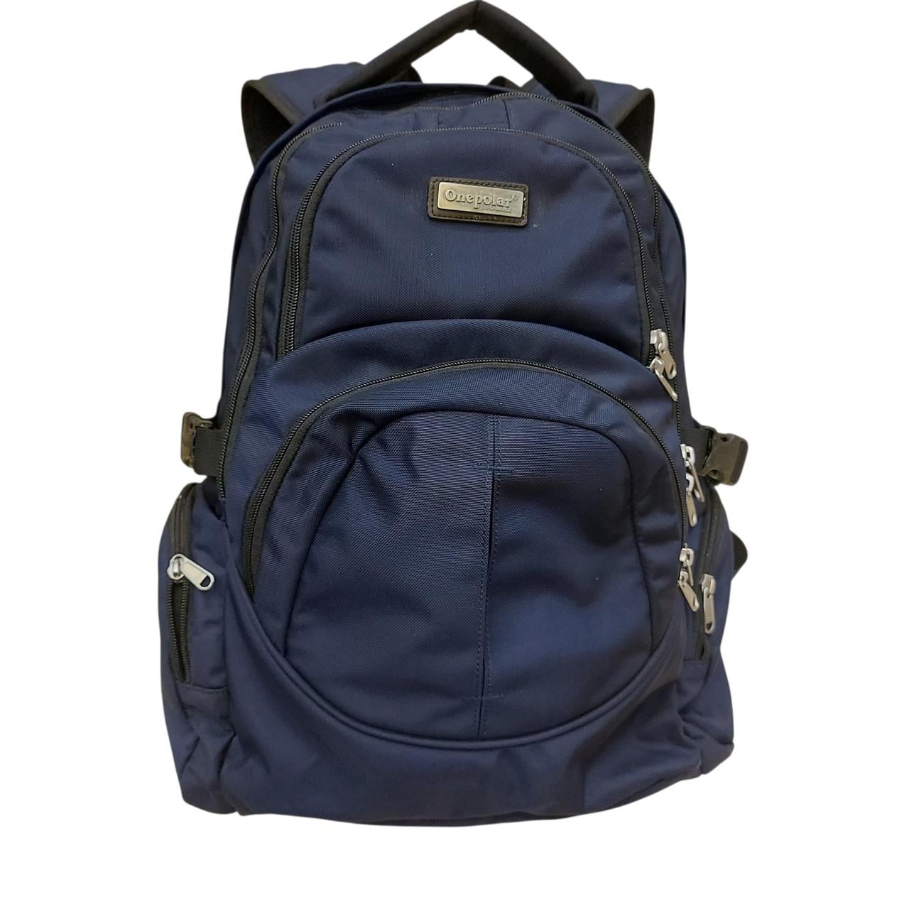Рюкзак міський Onepolar OD1515 Navy 25 л Темно-синій