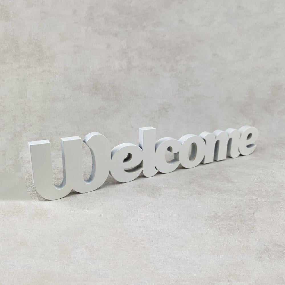 Табличка деревянная настольная Welcome 18,5х3,5 см (хртн0005б)