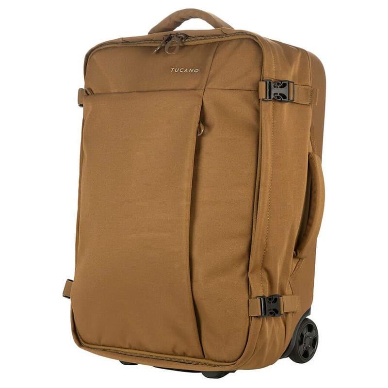 Дорожня сумка на колесах Tucano Tugo S Trolley 34 л Коричневий (BTRTUG-S-MC) - фото 2 Дорожня сумка на колесах Tucano Tugo S Trolley 34 л Коричневий (BTRTUG-S-MC) - фото 2