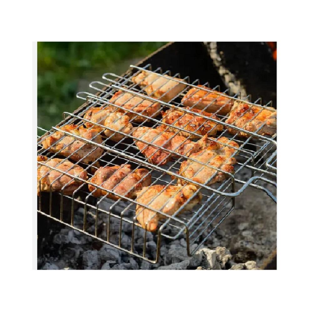 Решiтка-гриль міні Koock 56х31х24х5,5 см (MH-0086) - фото 4 Решiтка-гриль міні Koock 56х31х24х5,5 см (MH-0086) - фото 4