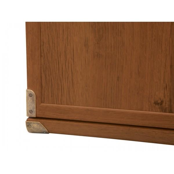 Шафа розпашна для дому Gerbor Індіана JSZF 3D2S тридверна з ДСП 1500х570х1200 мм Дуб шуттер (5455) - фото 3 Шафа розпашна для дому Gerbor Індіана JSZF 3D2S тридверна з ДСП 1500х570х1200 мм Дуб шуттер (5455) - фото 3