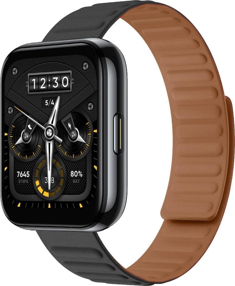 Ремінець магнітний Magneter для Realme Watch 2/2 Pro Black (37273-2B) Ремінець магнітний Magneter для Realme Watch 2/2 Pro Black (37273-2B)