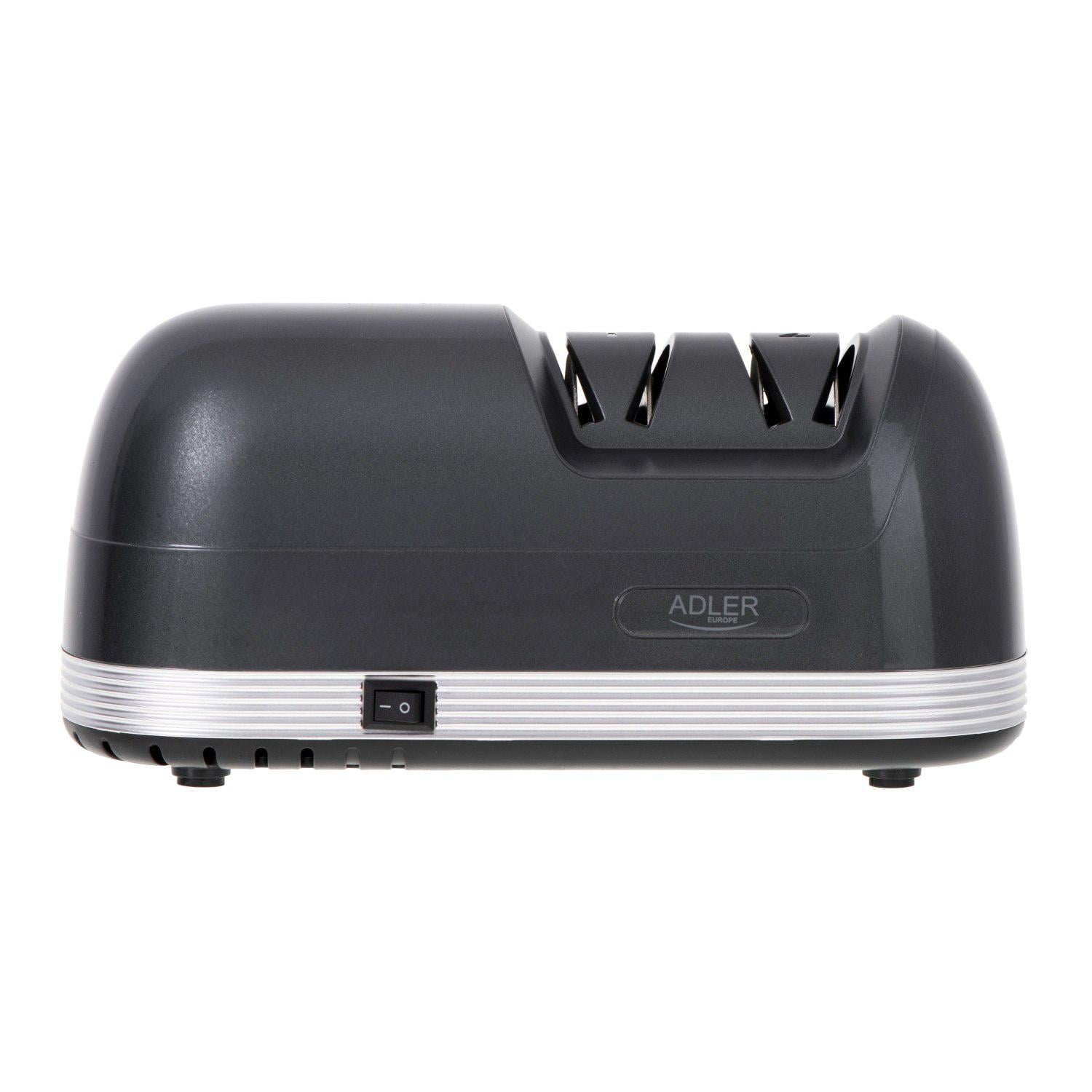 Точилка электрическая для ножей Adler AD 4508 60W двухступенчатая Точилка электрическая для ножей Adler AD 4508 60W двухступенчатая