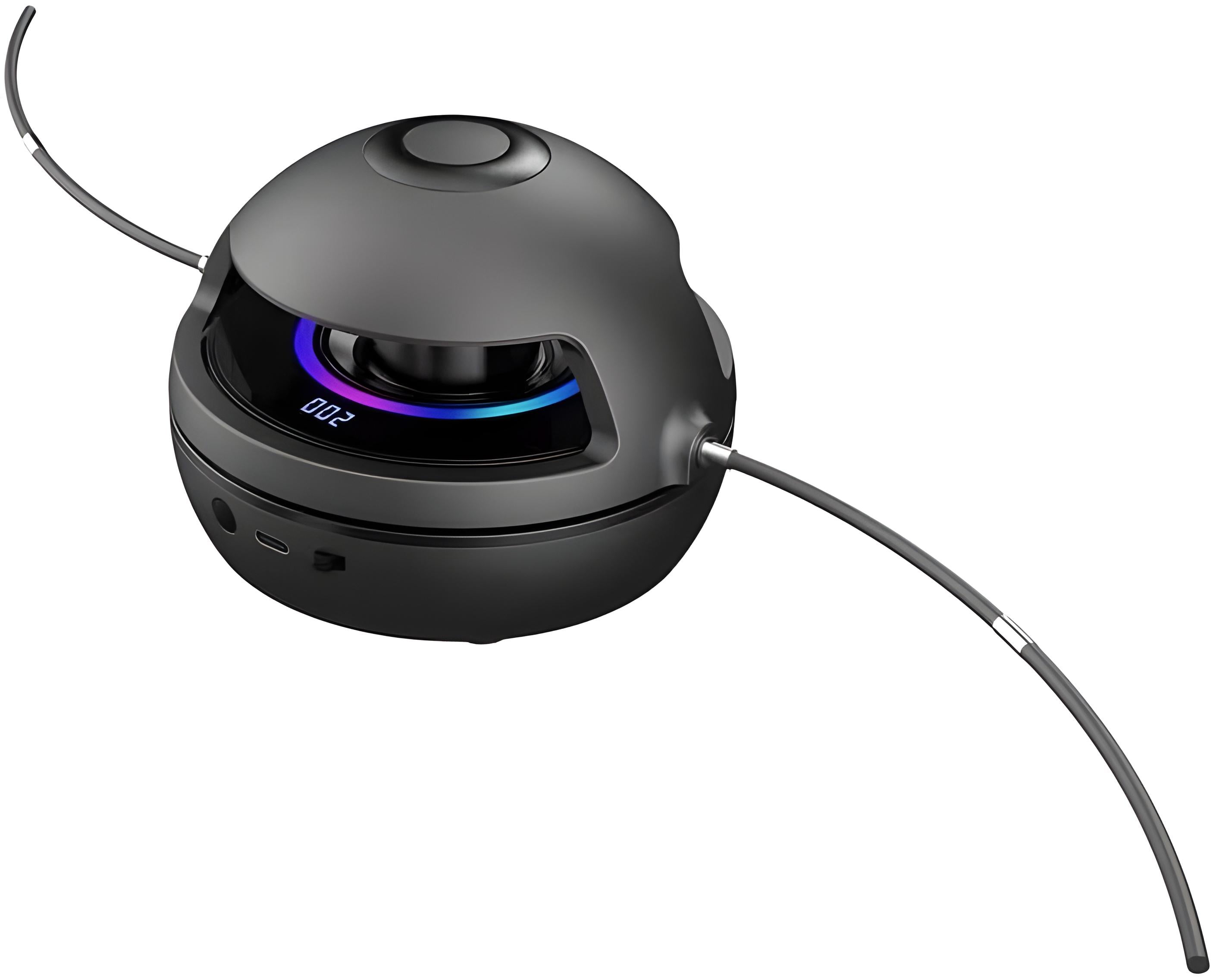 Скакалка-тренажер электронная с LED-подсветкой Bluetooth колонка (HB-002)