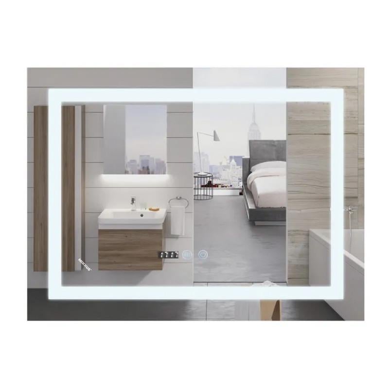 Дзеркало MIXXUS WARM MR02-80x60 з LED Touch/Anti-fog/димером/регулятором яскравості/годинником (MI6004) Дзеркало MIXXUS WARM MR02-80x60 з LED Touch/Anti-fog/димером/регулятором яскравості/годинником (MI6004)