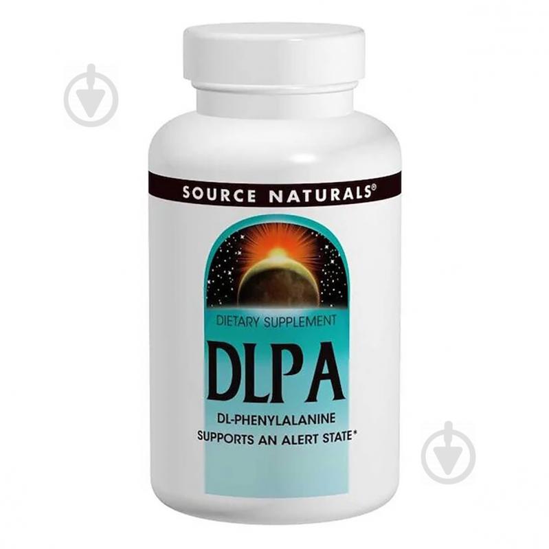 Фенилаланин Source Naturals 750 мг 60 таблеток (SN0165)