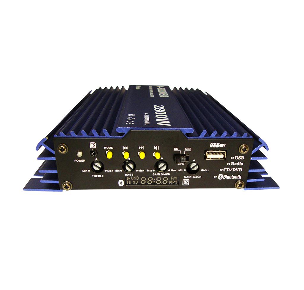 Автомобильный усилитель X-8000 USB BT (30500) - фото 2