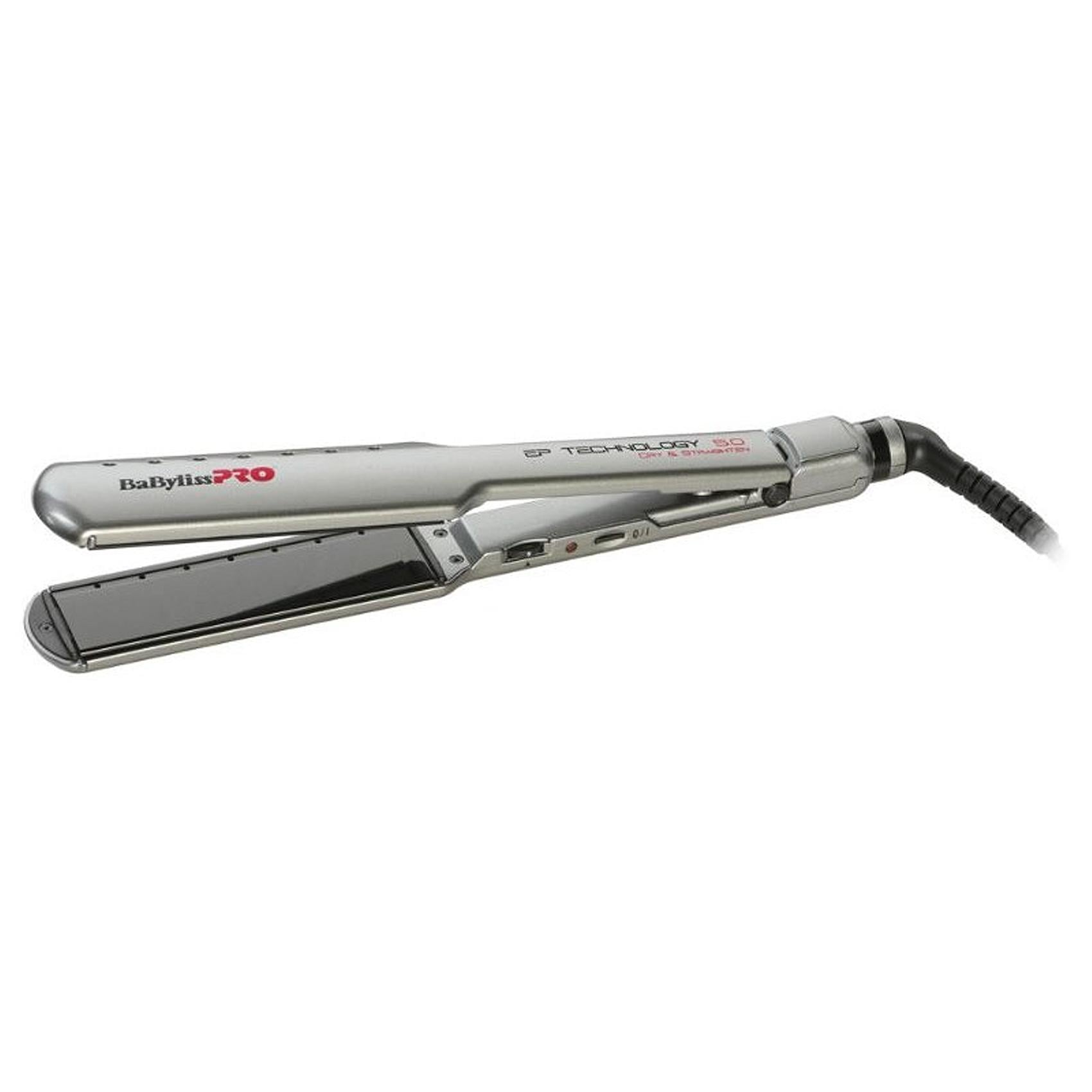 Выпрямитель для волос BaByliss PRO Dry&Straighten BAB2073EPE с терморегулятором Серый (GR-05729)