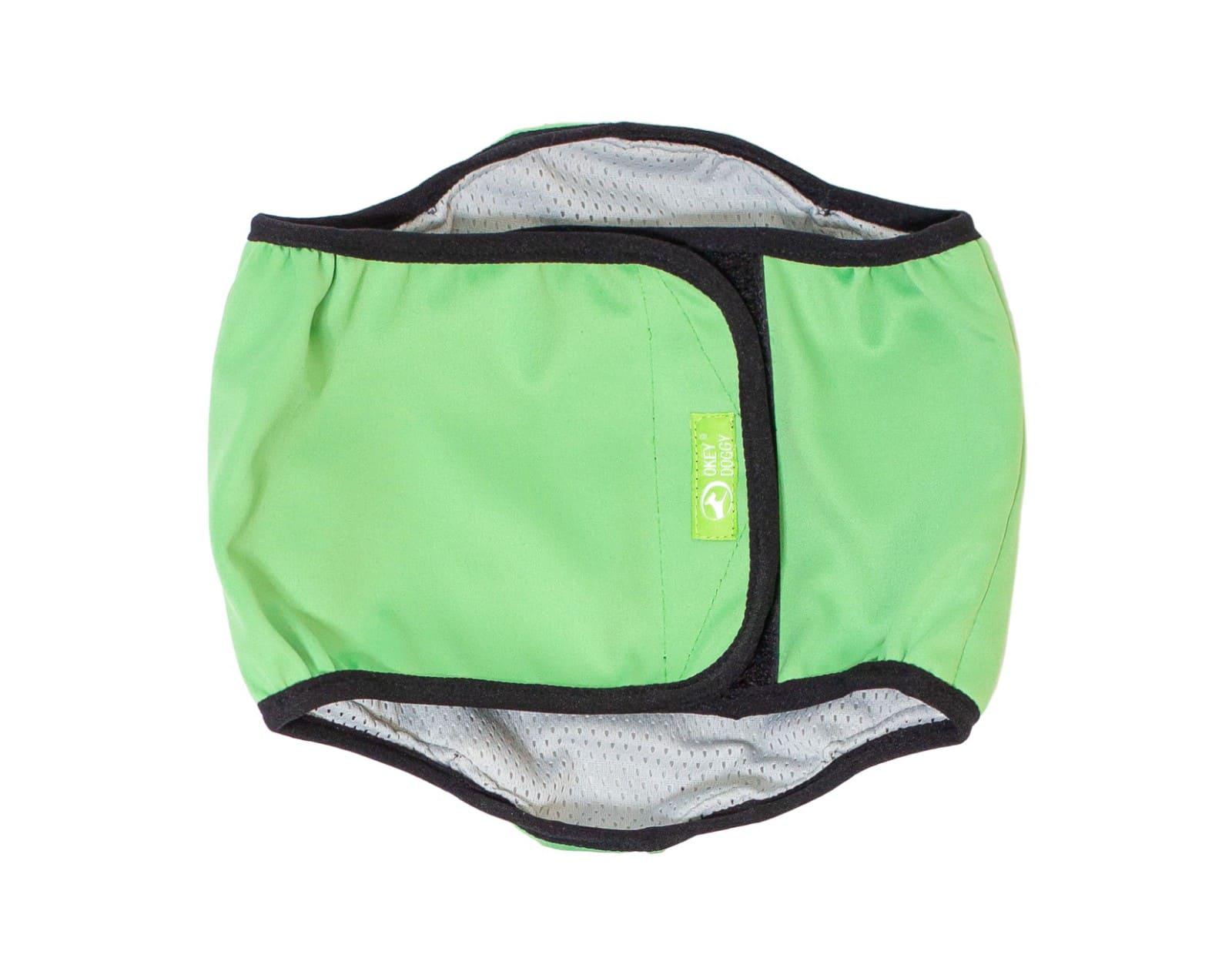 Пояс для псів гігієнічний вбираючий Okey Doggy L Салатовий (28282868)