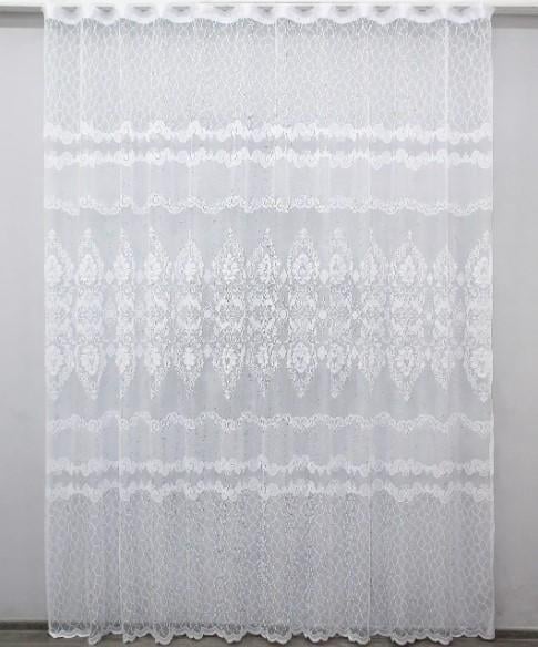 Тюль жаккард Белый (1262т) Тюль жаккард Белый (1262т)