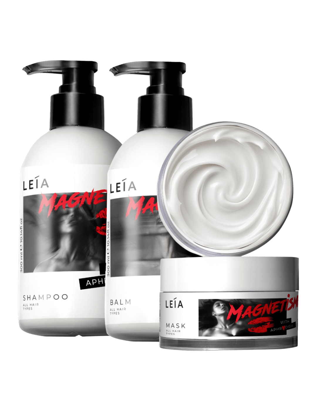 Набір догляду за волоссям Leia SET 4 шампунь Magnetisme 300 мл/кондиціонерMagnetisme 300 мл/маска Magnetisme 200 мл