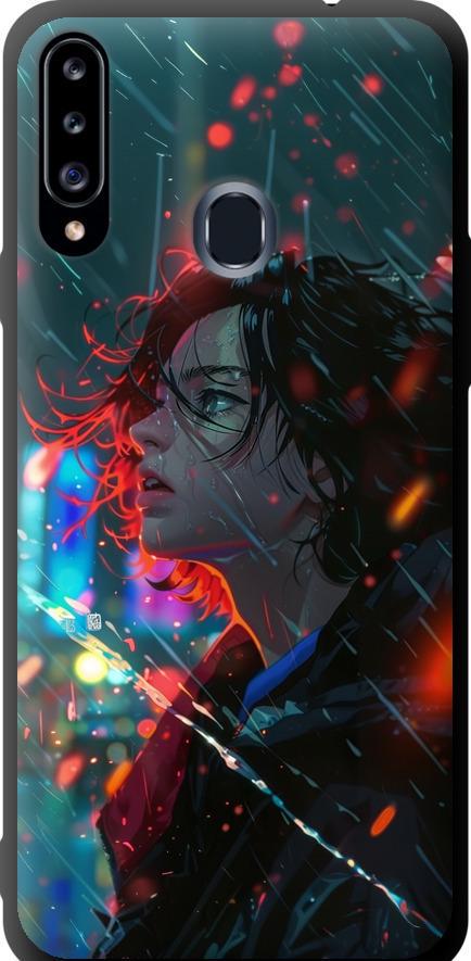Чехол на Samsung Galaxy A20s A207F Ночные огни (6096b-1775-42517) Чехол на Samsung Galaxy A20s A207F Ночные огни (6096b-1775-42517)