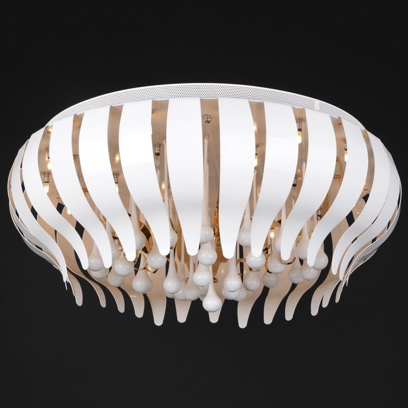 Люстра прованс торт галогенная потолка Brille BR-01 295S/21 для натяжного